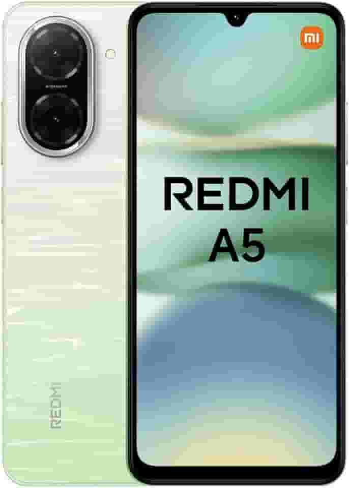Smartphone Xiaomi Redmi A5 128GB 4GB RAM Dual SIM Tela 6.88" - Verde Lake Green [25028RN03L]