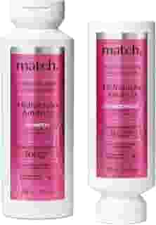 O Boticário Kit Match Hidratação Antifrizz Shampoo + Condicionador 300ml Cabelos Hidratados e Sem Frizz Contém 2 Produtos