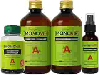 Kit Monovim Crescimento C/Loção Antiqueda +suplemento 60un