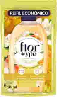 Flor de Ypê Sabonete Líquido, Flor de Laranjeira e Damasco, 200ml (Refil)