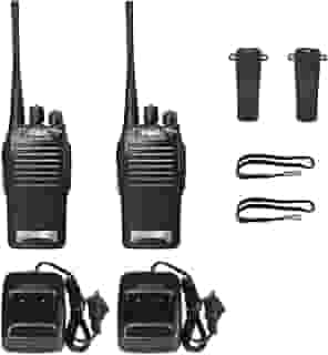 Kit 2 Rádios Comunicadores Walk Talk BF-777S - 16 Canais, Longo Alcance, Maior Redução de Ruído, Bateria Recarregável 1500mAh, Lanterna Integrada, Ideal para Profissionais e Aventuras