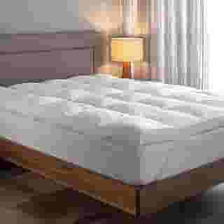 Buddemeyer Pillow Top King Vision Fill Gold 100% Algodão Acetinado Branco