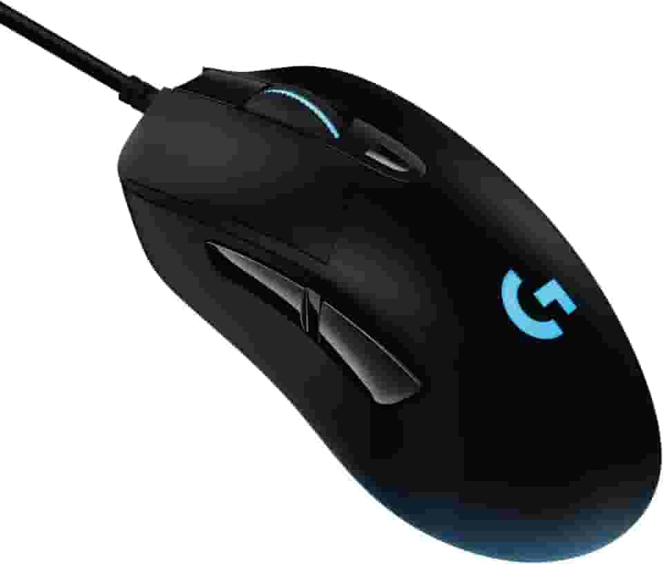 Mouse Gamer RGB Logitech G403 HERO com Tecnologia LIGHTSYNC, 6 Botões Programáveis, Ajuste de Peso e Sensor HERO 25K