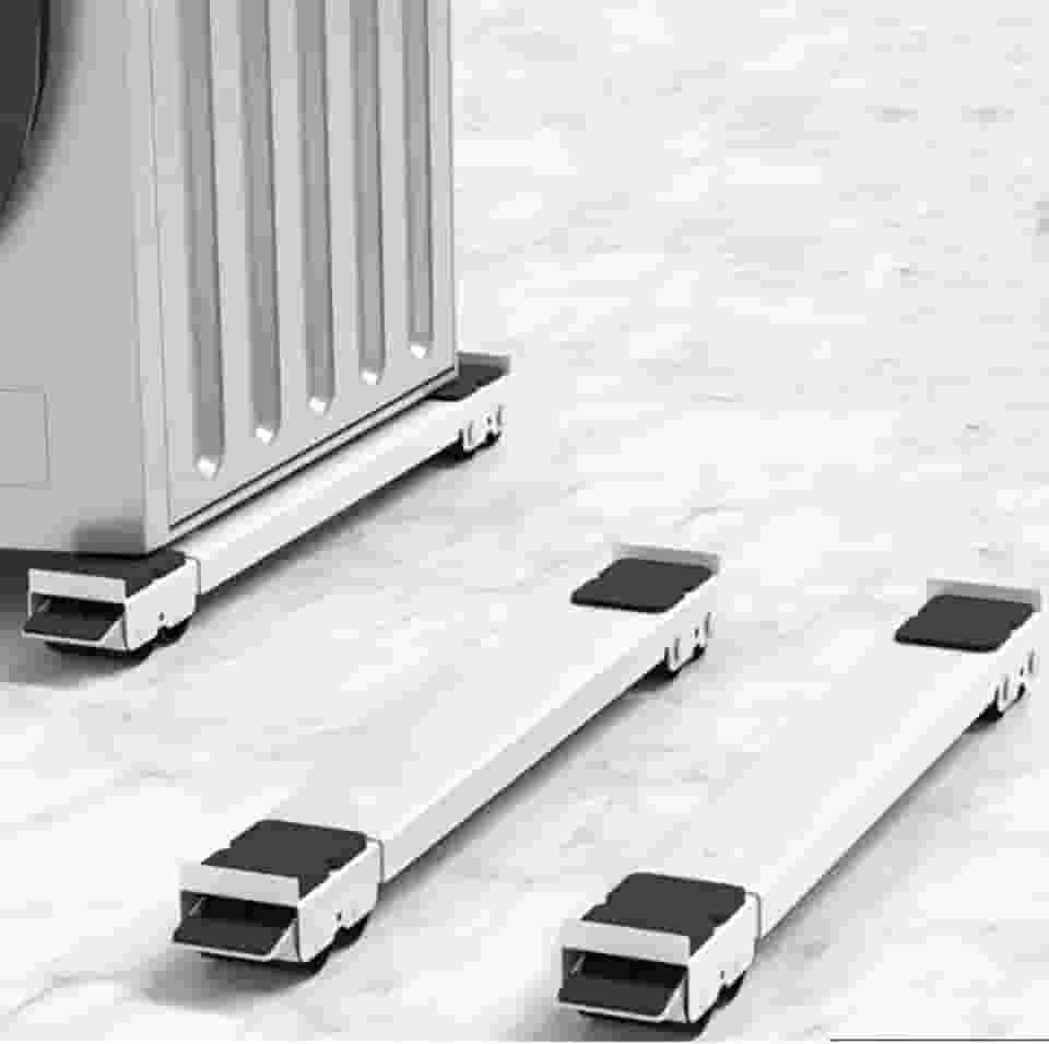 Suporte com Rodinhas para Eletrodomésticos Reforçado Ajustável