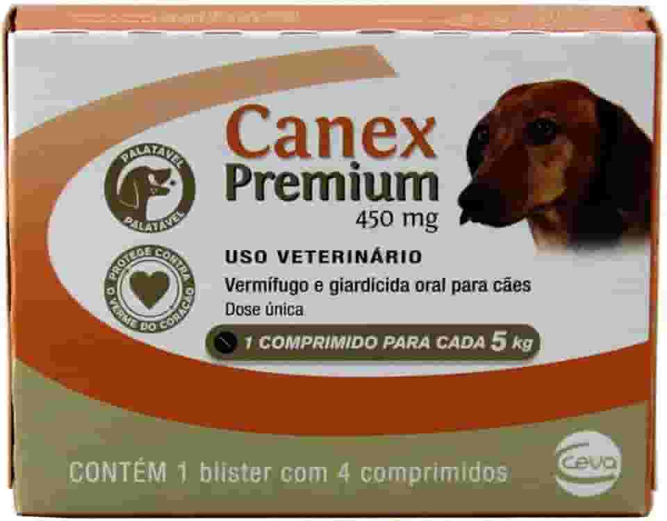 Ceva Vermífugo Canex Premium Cães 5Kg Para Cães