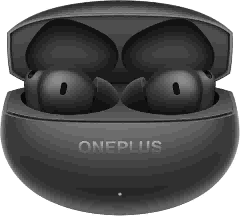 OnePlus Buds 4 fones de ouvido sem fio, fones de ouvido intra-auriculares Bass Wave, IP55 Tri-Mics AI, cancelamento de ruído adaptável de até 55 dB, bateria de até 45 horas, cinza