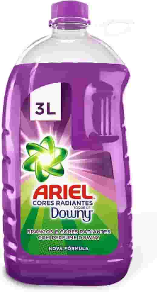 Ariel Sabão Líquido Cores Radiantes Toque de Downy 3L