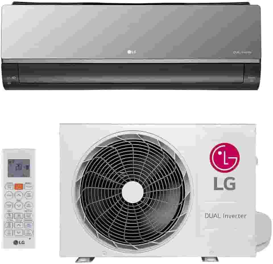 Ar Condicionado Hi Wall Inverter LG Dual Voice Artcool 12.000 Btus Quente e Frio 220V R-32