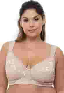 Sutiã Reforçado Sem Aro com Renda Bruvi (1571) Plus Size