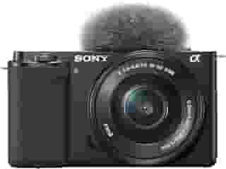 Câmera Fotográfica S.ony ZV-E10 e Lente 16-50mm Preto