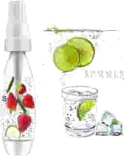 DEAUVIOR Máquina De Refrigerante Portátil Doméstica Com Garrafa Água Gás 1 Litro, Máquinas Carbonatadas Sem Bpa, Cilindro Co2, Kit Bebidas Reutilizável