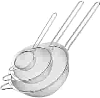 Peneiras em Aço Inox, Cuisinart, 3 Tamanhos - 8, 14 e 20 cm