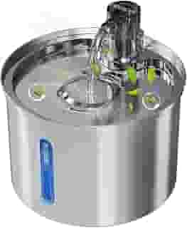 Bebedouro para Gatos, 3L Fonte Gato Inox Comedouros, Bebedouros e Acessorios para Gatos, Silenciosa, Bivolt
