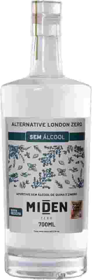 Miden Alternative London Zero 700ml - Aperitivo Sem Álcool de Zimbro e Quina
