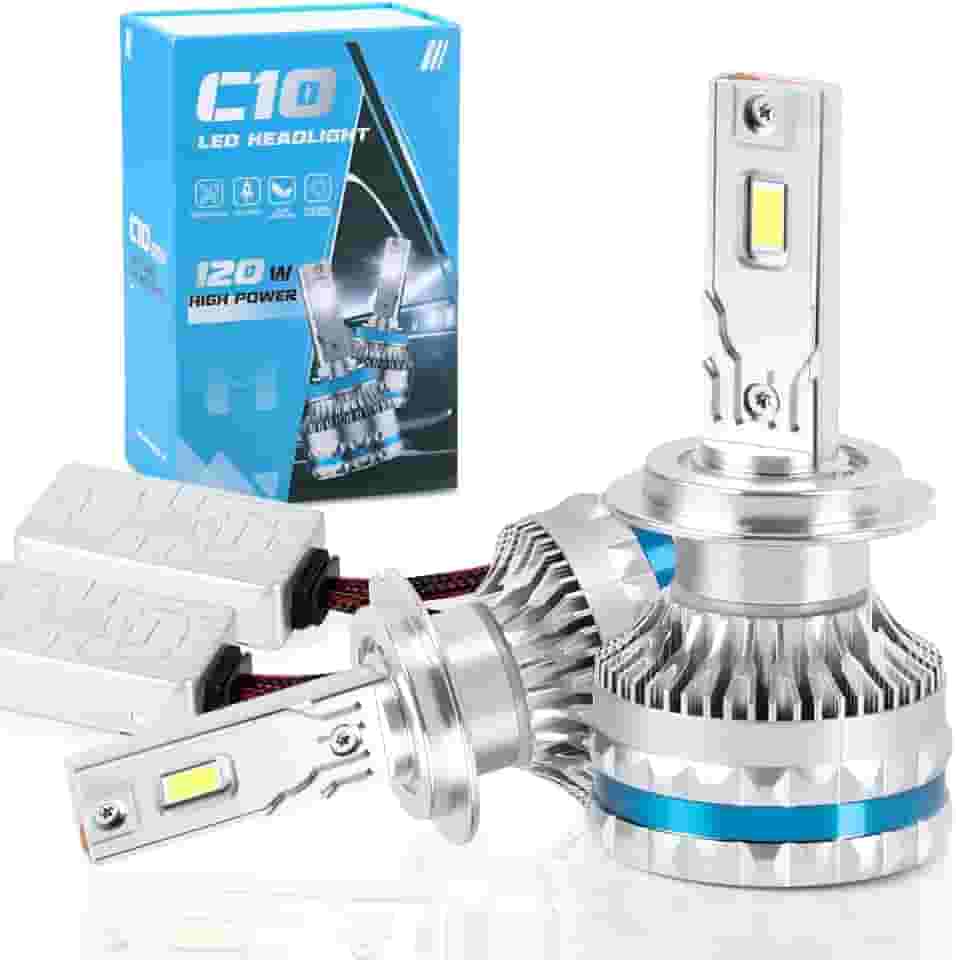 Luz Ultra Led H7, Kit LED H7 120W, Lâmpada LED H7