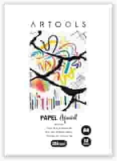 Papel ARTOOLS Aquarell A4 Celulose 300 g/m 12 Folhas