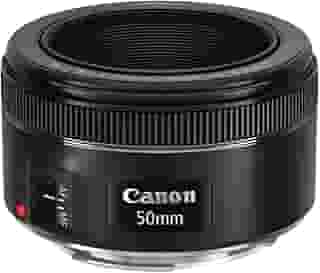 Lente EF 50mm/1.8 STM - Objetiva, Canon, Preto