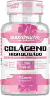 Colageno Hidrolisado Premium 60 Cápsulas Pele Cabelos Unhas Proteina Protein Vitamina C Ácido Ascórbico Vitamin E Tocoferol Betacaroteno Collagen Matéria Prima Importada Original - Body Nutry