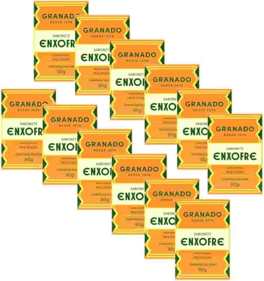 Granado Sabonete De Enxofre, 90g, 12 Unidades