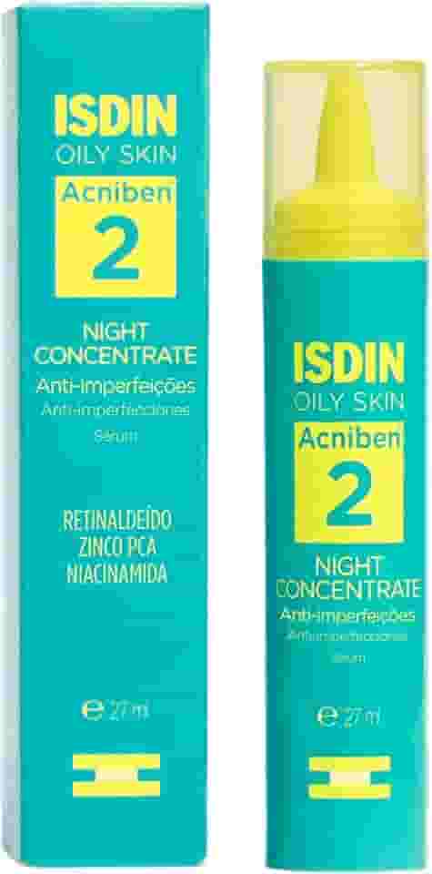 ISDIN Acniben Sérum Noturno Anti-imperfeições para Pele Acneica Night Concentrate - 27ml