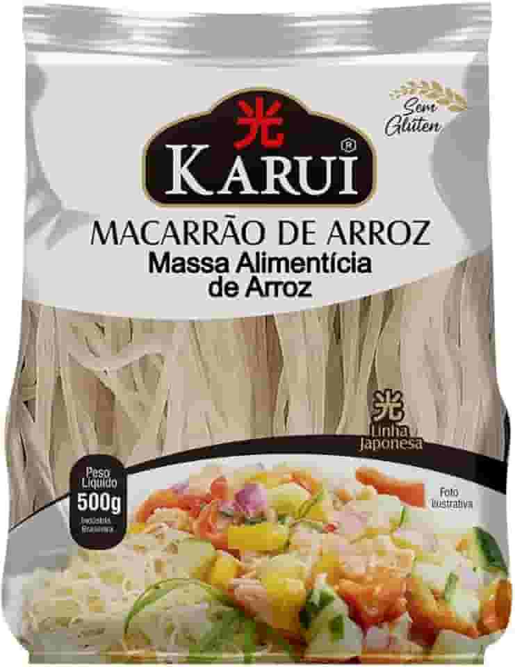Macarrão Oriental de Arroz Yakissoba Karui 500g