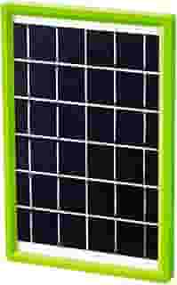 PAINEL SOLAR MONOCRISTALINO 6W USB 5 EM 1 | PORTÁTIL ATIVIDADES EXTERNAS | CARREGADOR SOLAR P/CELULAR | TABLET | VENTILADOR (Cod. SPO0468)