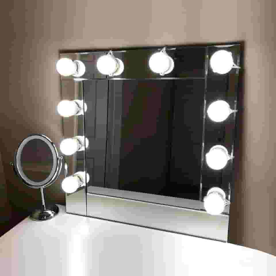 10 Lâmpadas Led USB Estilo Camarim Para Espelhos e Penteadeiras