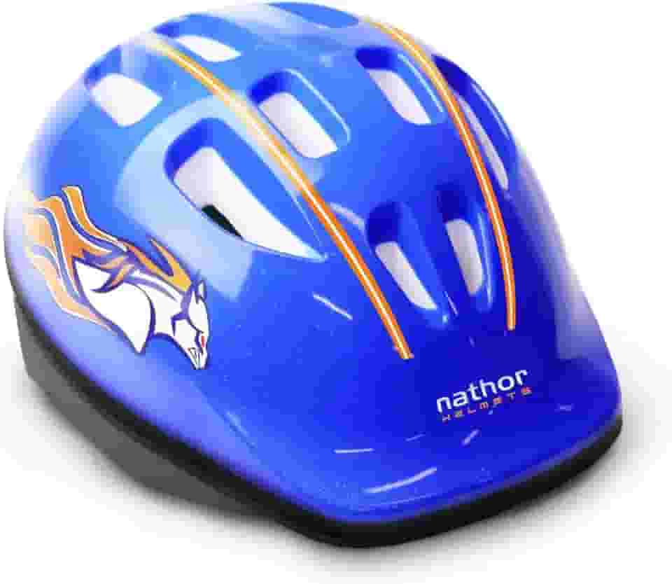 Acessorio Para Bicicleta Capacete Infantil Azul Nathor Azul