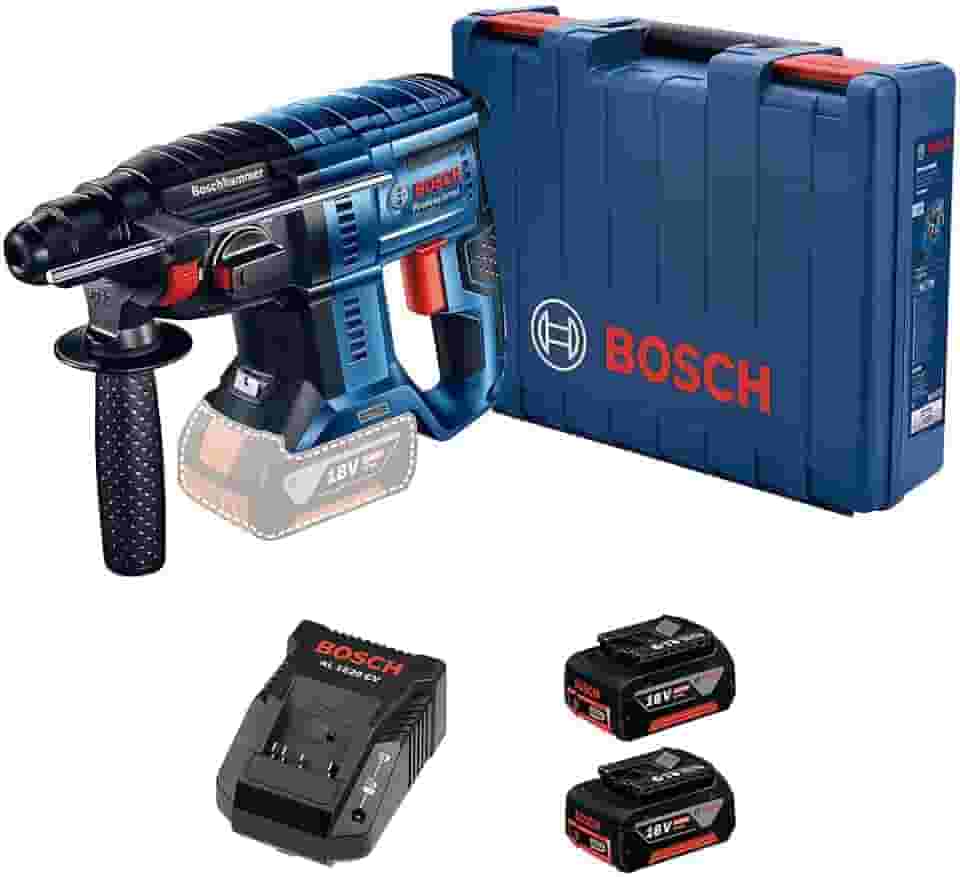 Bosch Martelete Perfurador Profissional à Bateria GBH180-LI, SDS Plus, 18 Volts