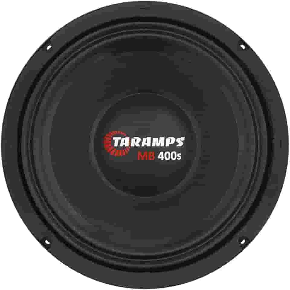 Alto Falante 8 MB 400s 8 ohms 200 W RMS 8 Polegadas Taramps Som Automotivo