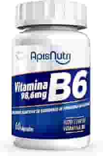 Apisnutri Suplemento de Vitamina B6, 60 Capsulas