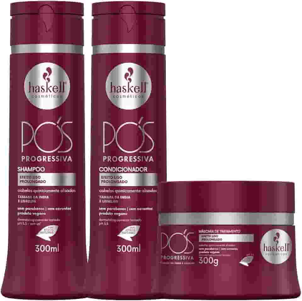 Kit Haskell Pós-Progressiva Tratamento (3 Produtos)