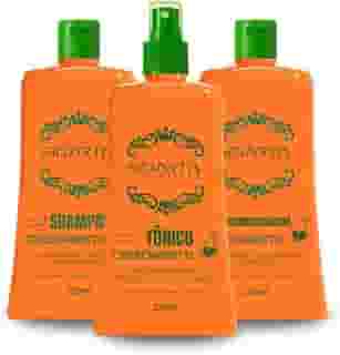 Kit Crescimento capilar explosivo Sidarta - Tônico + Shampoo + Condicionador