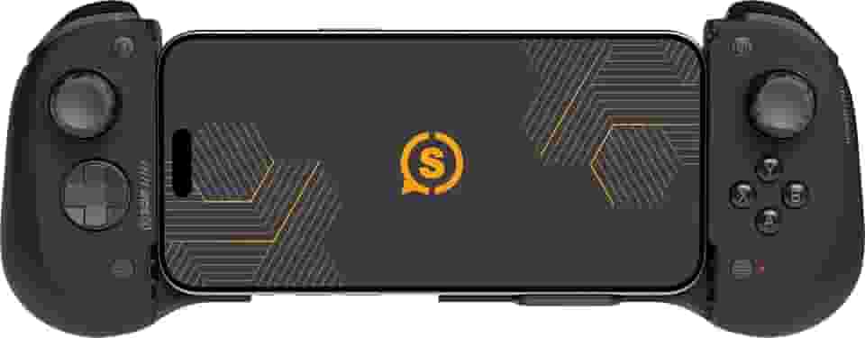 SCUF NOMAD Controle móvel para jogos sem fio para iPhone – pás personalizáveis – polegares anti-deriva – conectividade Bluetooth 5.0 – controle remoto PS, Xbox Game Pass, Apple Arcade, Steam Link –