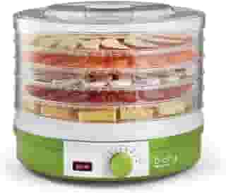Ariete 616 B-Dry, Desidratador de Alimentos, Temperatura de 35°C e 70°C, 5 Cestos, 245W, Branco/Verde - 110V