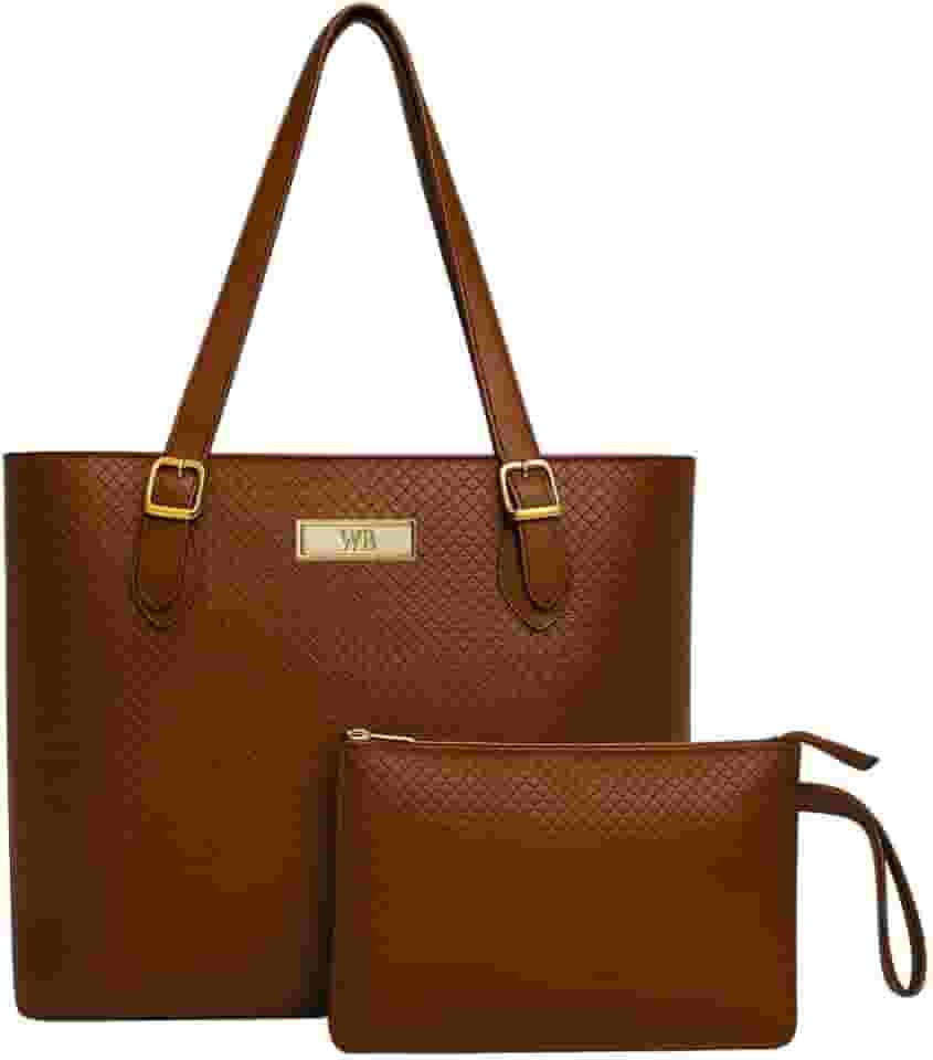 Kit Bolsa Feminina Tipo Sacola + Necessaire Willibags