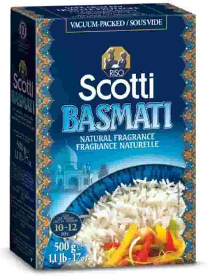Riso Scotti Arroz Natural Basmati Scotti 500G