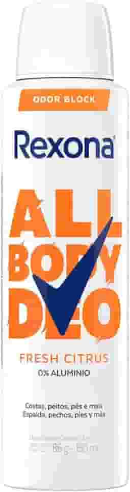 Rexona All Body, Desodorante Corporal Aerossol, Para o Corpo Todo, Fresh Citrus 150ml