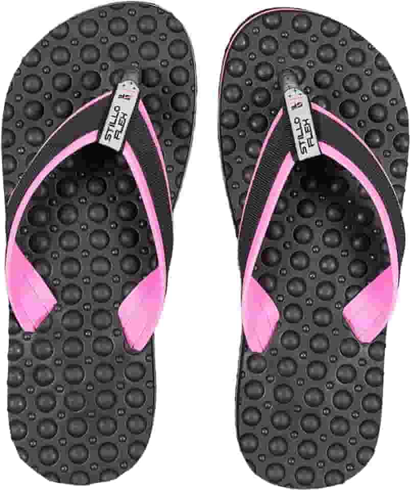 Chinelo Feminino Anabela Stilloflex Anatomico Ortopedico Para Esporão e Fascite Plantar Antiderrapante Massageador