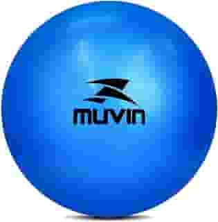 Bola de Pilates Overball Muvin – Tamanho 25cm - Soft Gym –– Com Bico Para Inflar – Ginástica – Pilates – Yoga – Fisioterapia – Treino Funcional – Fortalecimento – Tonificação –– Fácil Limpeza