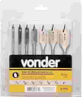 Vonder, Jogo De Brocas Chatas, Com 7 Peças, De 1/4' A 1'.