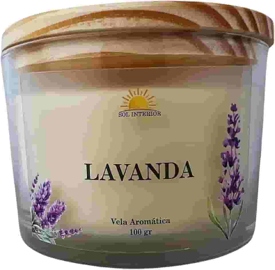 Vela Aromática Artesanal, 9 Fragrâncias Disponíveis, Baunilha, Capim Limão, Lavanda, Bamboo, Alecrim (Lavanda)