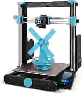 Impressora 3D Sovol SV06 Plus com alta temperatura de 300 ℃ e alta velocidade de 150 mm/s, hotend totalmente metálico, acionamento direto, tela sensível ao toque e nivelamento automático