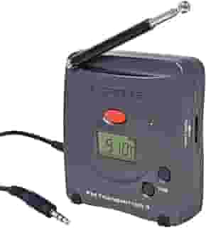 C.Crane Transmissor FM digital 3 para celular ou dispositivo de áudio para rádio FM próximo - para igrejas, academias, instalações correcionais