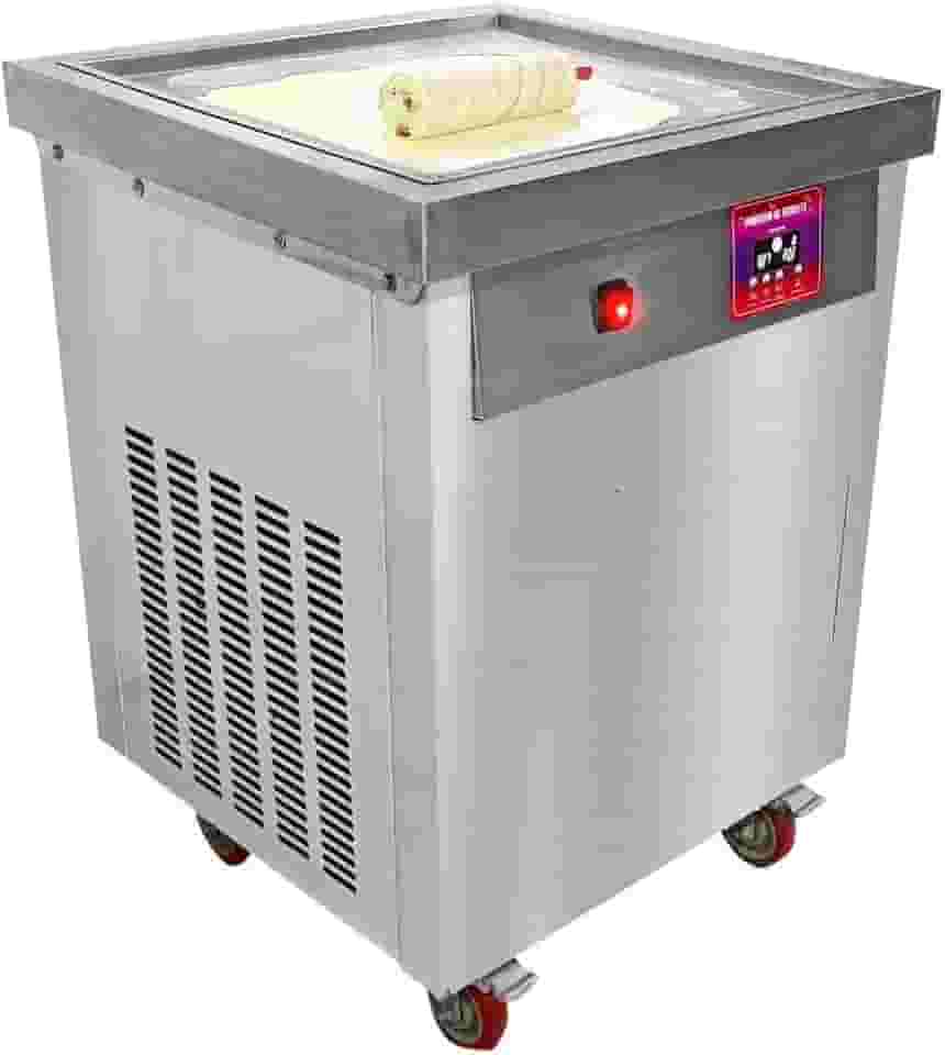 Máquina de Sorvete de Chapa 1300w Ice Cream Roll - Nmsc2