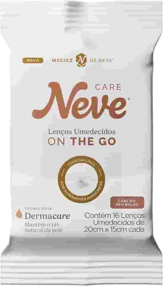 Lenço Umedecido Neve On The Go 16 unidades