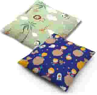 Bolsa Térmica de Semente para Cólica em Bebês Kit 2 Un com Alfazema Erva-Doce Camomila
