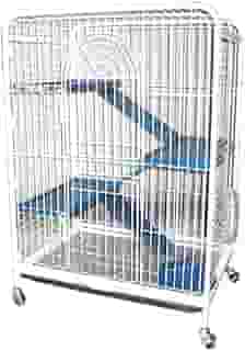 Gaiola American Pets Luxo Habitat Para Coelhos E Semelhantes, Preto