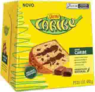 Panetone Caribe Sabor Banana Clássico, 450g