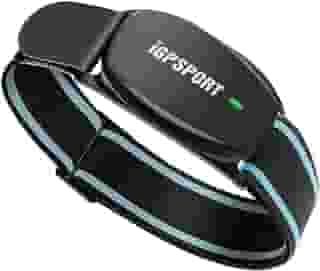 iGPSPORT HR70 Monitor de Frequência Cardíaca com Braçadeira, 65H de Vida útil da Bateria Bluetooth 5.0 e Formiga para Esportes Corrida Ciclismo